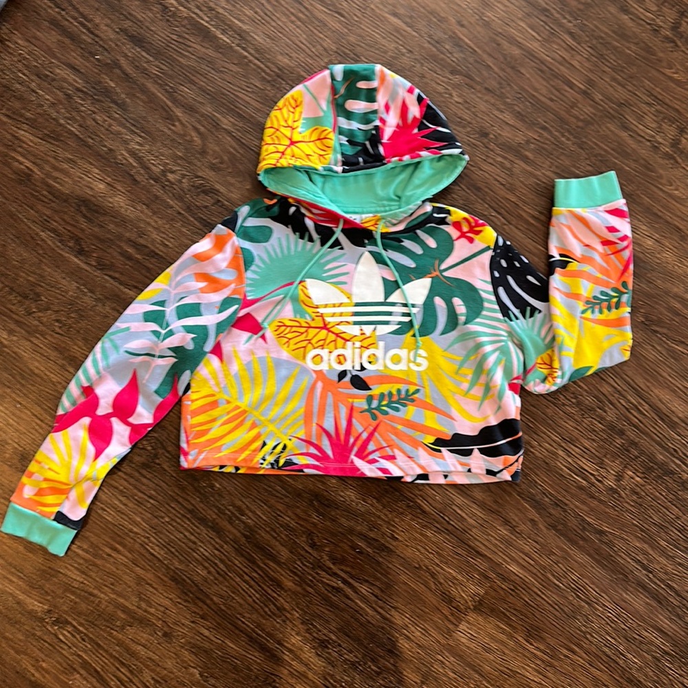 Adidas Crop Hoodie